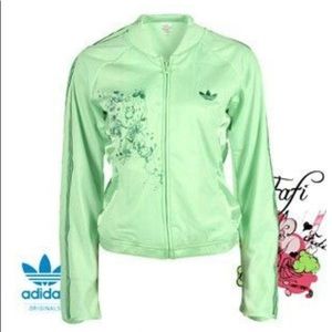 NOS Vintage adidas x fafi girl graffiti track jacket rare